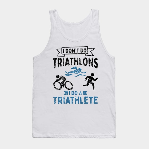 Triathlon Triathlete Tank Top by Shiva121